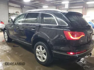 2015 Audi Q7 3.0T Premium with VIN WA1CGAFE3FD019834, listed as a Copart auction lot 83068494 with 89,641 mi miles and Salvage Title. Bid and sale history available at carsss.com. Image 2.