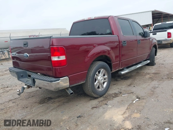 2006 Ford F-150 XLT with VIN 1FTRW12W66FA21762, listed as a IAAI auction lot 41835523 with 238,961 mi miles. Bid and sale history available at carsss.com. Image 4.