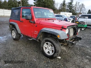 2009 Jeep Wrangler X with VIN 1J4FA24149L760959, listed as a Copart auction lot 49425955 with 128,813 mi miles and Salvage Title. Bid and sale history available at DreamBid. Image 4.