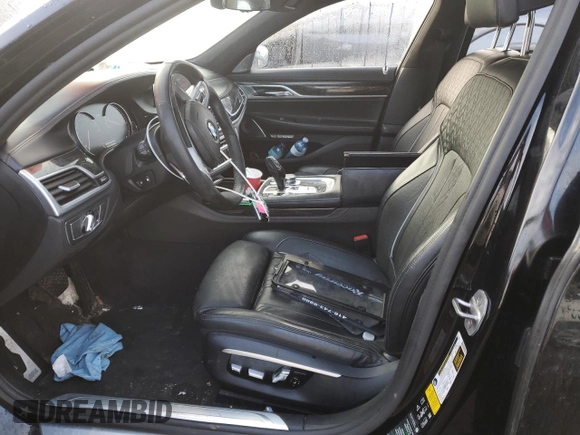 2016 BMW 7 Series 750i xDrive with VIN WBA7B0C56GG527023, listed as a Copart auction lot 46312405 with 66,018 mi miles and Clean title. Bid and sale history available at DreamBid. Image 7.