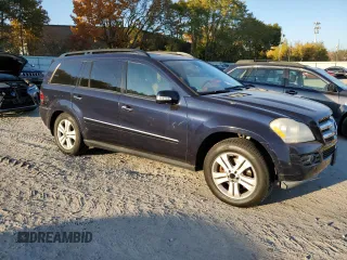 2008 Mercedes-Benz GL-Class 4.6L with VIN 4JGBF71E18A393602, listed as a Copart auction lot 77171534 with 191,652 mi miles and Clean Title. Bid and sale history available at carsss.com. Image 4.
