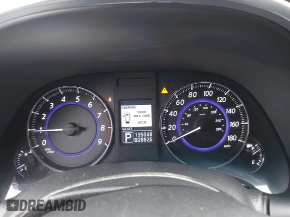 2013 Infiniti FX with VIN JN8CS1MW1DM172570, listed as a IAAI auction lot 42315764 with 135,048 mi miles and . Bid and sale history available at DreamBid. Image 7.