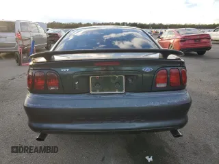 1996 Ford Mustang Cobra with VIN 1FALP47V8TF171331, listed as a Copart auction lot 83771084 with 0 mi miles and Salvage Title. Bid and sale history available at carsss.com. Image 6.
