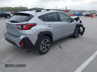 2024 Subaru Crosstrek Premium с VIN JF2GUADC0R8371818, выставлен на аукционе IAAI как лот 42020302 с пробегом 3 741 миль миль и . История ставок и продаж доступна на DreamBid. Изображение 4.