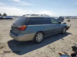 2002 Subaru Legacy Outback Limited with VIN 4S3BH686526640136, listed as a Copart auction lot 58624045 with 253,182 mi miles and Salvage title. Bid and sale history available at DreamBid. Image 3.