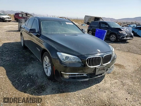 2015 BMW 7 Series 740i with VIN WBAYA6C5XFD826895, listed as a Copart auction lot 66889794 with Not Provided miles and Salvage Title. Bid and sale history available at DreamBid. Image 10.