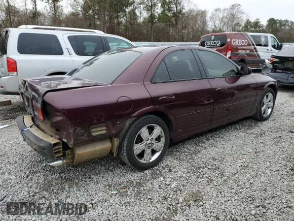 2006 Lincoln LS Sport with VIN 1LNHM87A76Y619804, listed as a Copart auction lot 85872904 with 179,199 mi miles and Salvage Title. Bid and sale history available at DreamBid. Image 3.