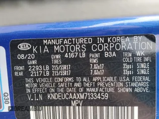 2021 Kia Seltos S z VIN KNDEUCAAXM7133459, wystawiony jako Copart lot #51489435 z przebiegiem 29 476 mil mil oraz Szkoda całkowita • Salvage title. Historia ofert i sprzedaży dostępna na DreamBid. Obrazek 15.