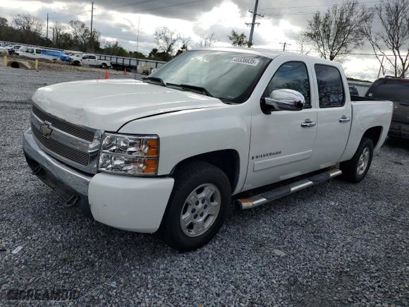 2007 Chevrolet Silverado 1500 LT w/1LT with VIN 3GCEK13M37G515987, listed as a Copart auction lot 45538835 with 174,317 mi miles and Salvage Title. Bid and sale history available at carsss.com. Image 1.