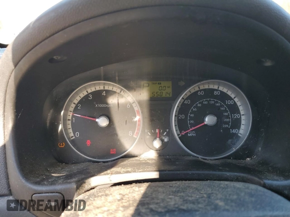 2009 Hyundai Accent Auto SE with VIN KMHCN36C29U139517, listed as a Copart auction lot 50884025 with 55,814 mi miles and Non Repairable. Bid and sale history available at carsss.com. Image 9.
