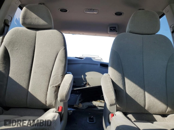 2011 Kia Sedona EX with VIN KNDMH4C72B6386804, listed as a Copart auction lot 79738714 with 0 mi miles and Salvage Title. Bid and sale history available at carsss.com. Image 10.