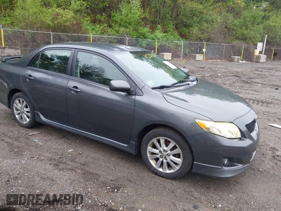 2009 Toyota Corolla with VIN 2T1BU40E29C156642, listed as a IAAI auction lot 42214601 with 255,813 mi miles. Bid and sale history available at carsss.com. Image 1.