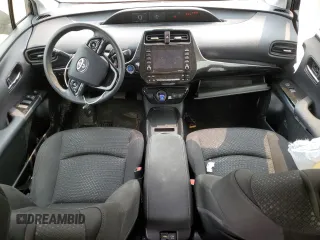 2021 Toyota Prius L Eco with VIN JTDKAMFU1M3148685, listed as a Copart auction lot 59094755 with 54,465 mi miles and Salvage title. Bid and sale history available at DreamBid. Image 8.