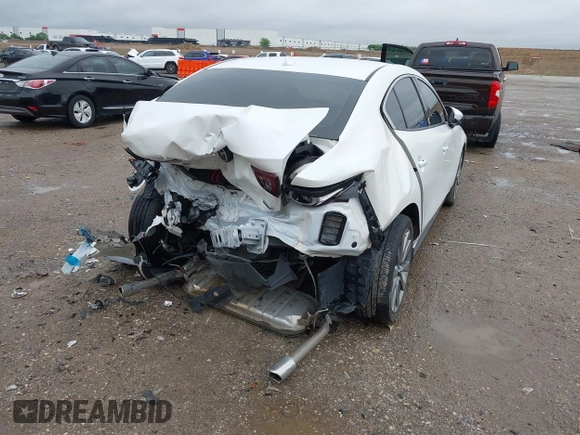 2023 Mazda 3 S Premium with VIN 3MZBPBDM6PM371326, listed as a IAAI auction lot 42138373 with 24,865 mi miles and . Bid and sale history available at DreamBid. Image 4.