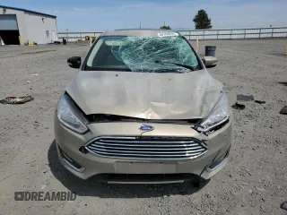 2017 Ford Focus Titanium with VIN 1FADP3N24HL279705, listed as a Copart auction lot 60169005 with 80,146 mi miles and Salvage title. Bid and sale history available at DreamBid. Image 5.