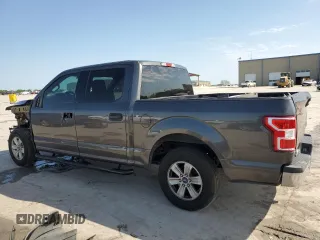 2018 Ford F-150 XL with VIN 1FTEW1CBXJKF52554, listed as a Copart auction lot 52690315 with 141,966 mi miles and Salvage Title. Bid and sale history available at carsss.com. Image 2.