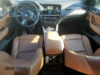 2017 BMW X4 xDrive28i with VIN 5UXXW3C35H0T80399, listed as a Copart auction lot 52573315 with 110,004 mi miles and Clean Title. Bid and sale history available at carsss.com. Image 8.