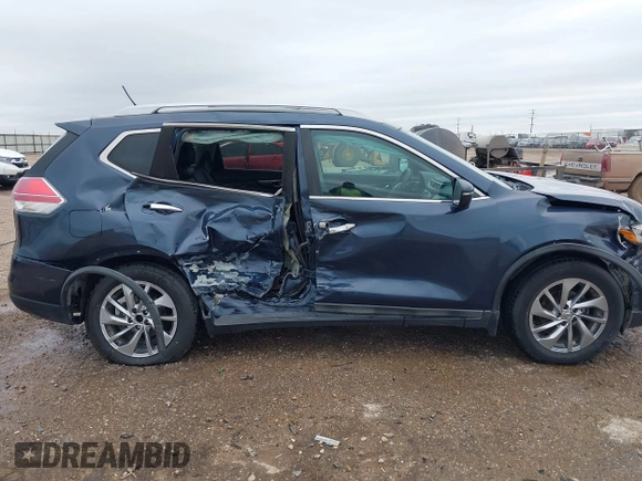 2015 Nissan Rogue SL z VIN 5N1AT2MV9FC897741, wystawiony jako IAAI lot #42151076 z przebiegiem 124 466 mil mil oraz . Historia ofert i sprzedaży dostępna na DreamBid. Obrazek 13.