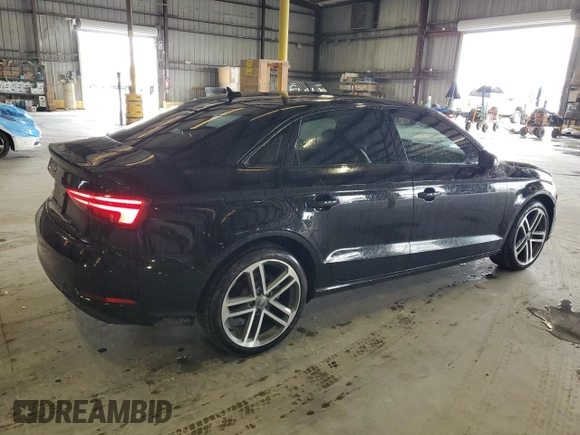 2020 Audi A3 Premium with VIN WAUAUGFF9LA105693, listed as a Copart auction lot 56748395 with 35,001 mi miles and Salvage Title. Bid and sale history available at DreamBid. Image 3.