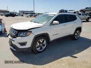 2019 Jeep Compass Limited z VIN 3C4NJCCB1KT664279, wystawiony jako Copart lot #64853685 z przebiegiem 83 866 mil mil oraz Szkoda całkowita • Salvage title. Historia ofert i sprzedaży dostępna na DreamBid. Obrazek 1.