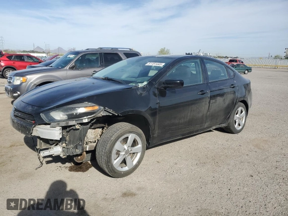 2015 Dodge Dart SXT with VIN 1C3CDFBB8FD362974, listed as a Copart auction lot 51151445 with 149,190 mi miles and Salvage Title. Bid and sale history available at carsss.com. Image 1.
