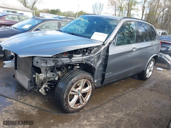 2016 BMW X5 xDrive35i with VIN 5UXKR0C58G0U08468, listed as a IAAI auction lot 41962994 with 80,281 mi miles. Bid and sale history available at carsss.com. Image 18.