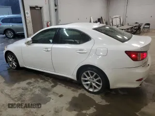 2012 Lexus IS 250 with VIN JTHCF5C22C5053701, listed as a Copart auction lot 45096585 with 194,234 mi miles and Salvage title. Bid and sale history available at DreamBid. Image 2.