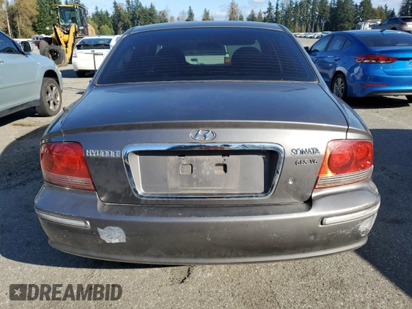 2002 Hyundai Sonata GLS with VIN KMHWF35H42A692541, listed as a Copart auction lot 75359064 with 134,347 mi miles and Salvage Title. Bid and sale history available at carsss.com. Image 6.