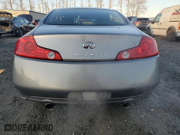 2004 Infiniti G35 Coupe w/Leather with VIN JNKCV54E14M813765, listed as a Copart auction lot 84535054 with 153,617 mi miles and Clean Title. Bid and sale history available at carsss.com. Image 6.