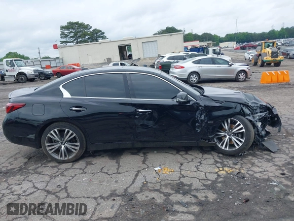 2020 Infiniti Q50 Luxe z VIN JN1EV7AR3LM254332, wystawiony jako IAAI lot #42209600 z przebiegiem 69 620 mil mil oraz . Historia ofert i sprzedaży dostępna na DreamBid. Obrazek 13.