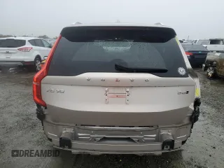 2023 Volvo XC90 Ultimate with VIN YV4062PA1P1958154, listed as a Copart auction lot 84087244 with 3,662 mi miles and Salvage Title. Bid and sale history available at carsss.com. Image 6.