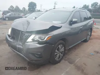 2019 Nissan Pathfinder SV with VIN 5N1DR2MN5KC633714, listed as a IAAI auction lot 42693523 with 123,674 mi miles and . Bid and sale history available at DreamBid. Image 19.