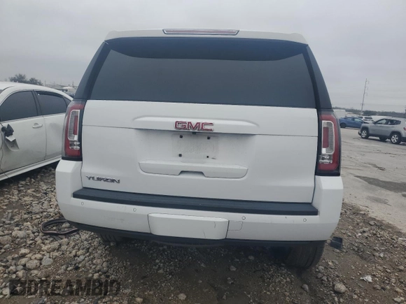 2019 GMC Yukon SLT with VIN 1GKS1BKC6KR236082, listed as a Copart auction lot 45750125 with 0 mi miles and Salvage Title. Bid and sale history available at carsss.com. Image 6.