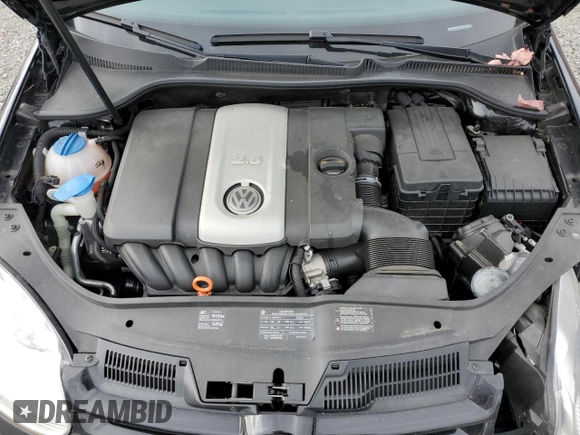 2009 Volkswagen Rabbit S with VIN WVWBB71K89W037593, listed as a Copart auction lot 74941614 with 51,645 mi miles and Salvage title. Bid and sale history available at DreamBid. Image 12.