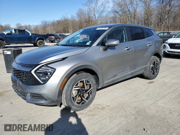 2024 Kia Sportage LX with VIN KNDPUCDF0R7265881, listed as a Copart auction lot 50235255 with 27,108 mi miles and Salvage Title. Bid and sale history available at DreamBid. Image 1.