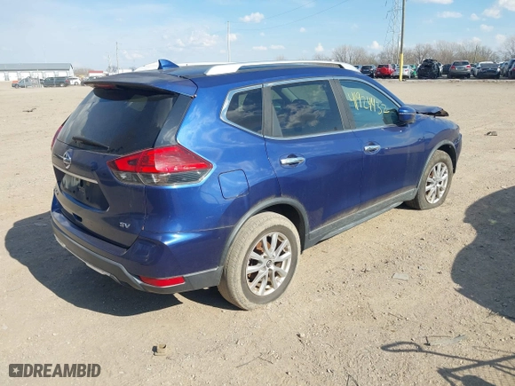 2017 Nissan Rogue S with VIN KNMAT2MTXHP501086, listed as a IAAI auction lot 41924432 with 102,195 mi miles. Bid and sale history available at carsss.com. Image 4.