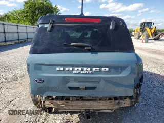 2021 Ford Bronco Sport Outer Banks с VIN 3FMCR9C6XMRA91934, выставлен на аукционе Copart как лот 55284325 с пробегом Не указан миль и Списание • Salvage title. История ставок и продаж доступна на DreamBid. Изображение 6.