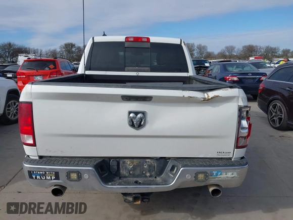 2015 Ram 1500 Big Horn with VIN 1C6RR7LT9FS695708, listed as a IAAI auction lot 41254332 with 210,694 mi miles and . Bid and sale history available at DreamBid. Image 16.