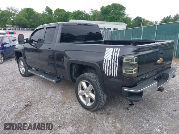 2015 Chevrolet Silverado 1500 LS with VIN 1GCVKPEC8FZ268567, listed as a IAAI auction lot 42237774 with 156,241 mi miles and . Bid and sale history available at DreamBid. Image 3.