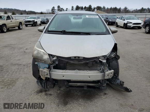 2015 Toyota Yaris L with VIN VNKKTUD34FA032990, listed as a Copart auction lot 48032955 with 65,069 mi miles and Salvage Title. Bid and sale history available at DreamBid. Image 5.