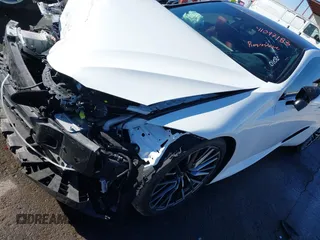2024 Lexus LC with VIN JTHBP5AY8RA110323, listed as a IAAI auction lot 41097183 with 8,319 mi miles. Bid and sale history available at carsss.com. Image 18.