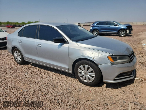 2015 Volkswagen Jetta S with VIN 3VW2K7AJ6FM282554, listed as a Copart auction lot 64866165 with 132,542 mi miles and Clean title. Bid and sale history available at DreamBid. Image 4.