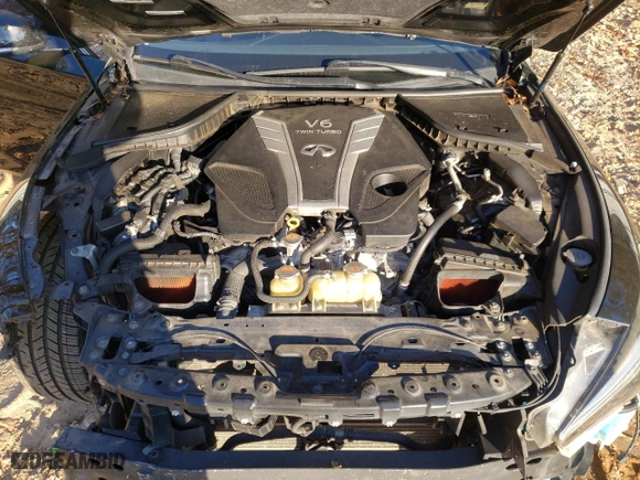2018 Infiniti Q50 3.0t SPORT with VIN JN1EV7AR1JM444191, listed as a Copart auction lot 82993554 with NaN miles and Salvage Title. Bid and sale history available at carsss.com. Image 13.