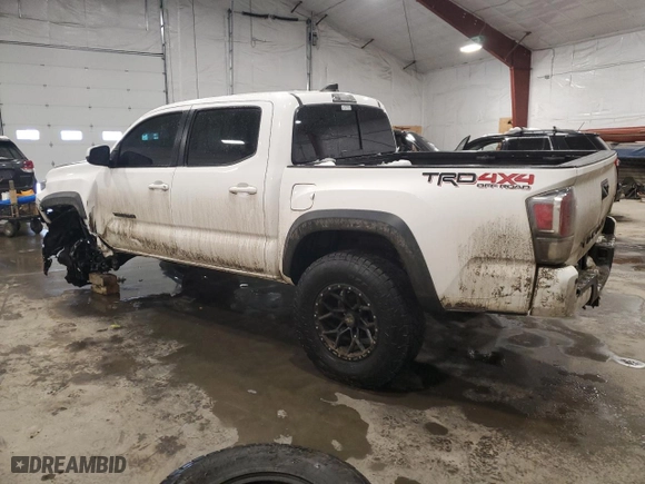 2021 Toyota Tacoma 4WD SR with VIN 5TFCZ5AN4MX258934, listed as a Copart auction lot 44678685 with 80,991 mi miles and Non Repairable. Bid and sale history available at carsss.com. Image 2.