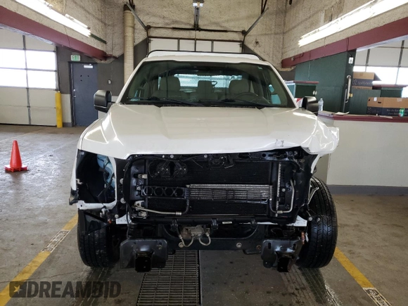 2018 Ford F-150 XL with VIN 1FTMF1CB3JKE19324, listed as a Copart auction lot 60817995 with Not provided miles and Salvage title. Bid and sale history available at DreamBid. Image 5.