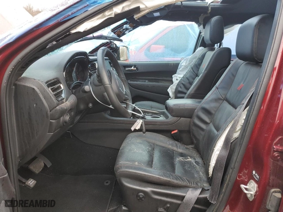 2023 Dodge Durango GT Premium with VIN 1C4RDHDG9PC596381, listed as a Copart auction lot 44369684 with 22,669 mi miles and Salvage Title. Bid and sale history available at carsss.com. Image 7.