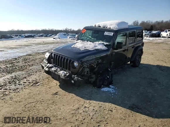 2024 Jeep Wrangler Sport with VIN 1C4PJXKN4RW208552, listed as a Copart auction lot 87195854 with Not provided miles and Salvage title. Bid and sale history available at DreamBid. Image 11.