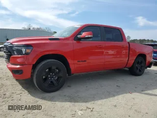 2020 Ram 1500 Big Horn z VIN 1C6SRFFT0LN174670, wystawiony jako Copart lot #47681095 z przebiegiem 42 314 mil mil oraz Szkoda całkowita • Salvage title. Historia ofert i sprzedaży dostępna na DreamBid. Obrazek 1.