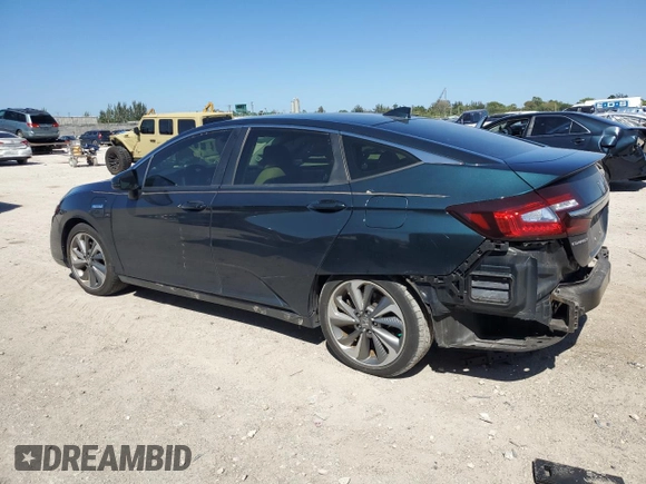 2018 Honda Clarity Plug-In Hybrid with VIN JHMZC5F17JC006565, listed as a Copart auction lot 49635864 with 93,419 mi miles. Bid and sale history available at carsss.com. Image 2.