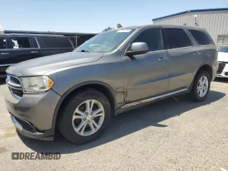2013 Dodge Durango SXT with VIN 1C4RDHAG0DC564418, listed as a Copart auction lot 62372015 with 143,012 mi miles and Clean title. Bid and sale history available at DreamBid. Image 1.